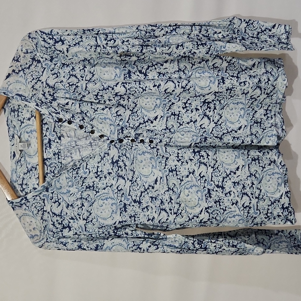 Lucky Brand Paisley Top S